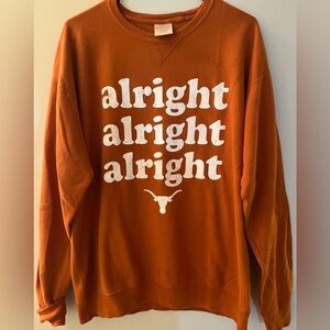 Texas’ Matthew McConaughey Sweatshirt
